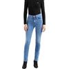 Levi's 724 High Rise Straight, Jeans Donna, Rio Frost, 24W / 32L