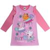 Peppa Pig Camicia da notte a maniche lunghe per bambine, motivo fatate, pigiama per bambini, rosa, 4-5 Years