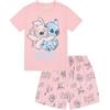 Disney Pigiama da bambina Lilo e Stitch a punto corto e angelo rosa, rosa, 10-11 Years