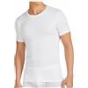 LIABEL Maglia Intima Uomo Caldo Cotone - 3/6 Pezzi - Maglietta Intima Uomo Cotone Caldo Invernale - Maglia Uomo Cotone Felpato Girocollo (3 Pezzi-BIANCO, XL)