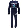 Disney Lilo And Stitch Donna Pigiama Lungo (Blu Navy,S)