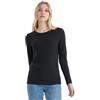 Merino Protect 100% Merino Base Layer Donna Intimo Termico Morbido Maglia Intima Maniche Lunghe per Viaggi attività Sportive