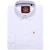 JANEO BRITISH APPAREL Nos Tibi Serviat U Camicia Oxford a Maniche Lunghe da Uomo, Colletto e Tasca con Bottoni, Weekender da Lavoro Casual in Stile Inglese. The English Oxford di Janeo British Apparel.