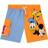 Disney Mickey Mouse Costume da Bagno Ragazzo, Topolino Paperino e Pippo Pantaloncini da Bagno per Piscina, Mare ed Estate 4-5 Anni