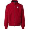 NORTH SAILS Giacca Sailor Slim fit, Uomo in Nylon Riciclato (IT, Testo, S, Regular, Regular, Rosso)