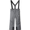 BenBoy Sci Pantaloni Invernali Bambino Impermeabile Termici da Neve Escursionismo Caldo Regolabile da Escursionismo Snowboard Pantaloni Softshell Outdoor Ragazzi Ragazze HXK5003-Grey-128-140