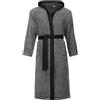 Ladeheid Accappatoio Uomo in Spugna di Cotone LA40-190 (Grigio Scuro-12/Nero-30, L)