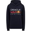 Castore Felpa con cappuccio con logo anteriore Red Bull Racing- Bambino, blu, 10 anni