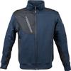 Ergos Workwear JRC Niagara Felpa da Uomo Misto Cotone Poliestere Collo a Lupetto Chiusura Zip Multitasche da Lavoro