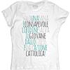 3styler T-Shirt Donna Zucchero - Solo Una Sana e Consapevole libidine Salva Il Giovane dallo Stress e dall'Azione Cattolica - Linea Vintage - Cotone Organico 140 gr/mq