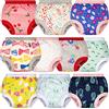 BIG ELEPHANT Pantaloni da Allenamento vasino per Bambini - 100% Cotone Mutande Unisex per pipì per Bambini Confezione da 10, 4 Anni