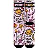 American Socks Calze A Mezza Gamba Modello Blowfish | Altezza Media-Alta| Taglia S/M| Assorbimento Umidità| Calze Originali