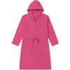 Generico Accappatoio unisex in Microfibra con Cappuccio - Ultra Morbido, Leggero e ad Asciugatura Rapida - (IT, Testo, S, Regular, Regular, fucsia)