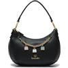 Braccialini Borsa Donna a Spalla Linea Beth Mezzaluna con Catena