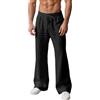 Generico Pantaloni Tuta Uomo Pantaloni Tuta Uomo Invernali Finiture Artigianali A Zampa Leggeri Tutto L'Anno Jogger Larghi per Trekking Viaggi E Relax Outdoor
