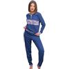 Pyrex Pigiama Lungo Donna in Cotone Jersey Art.PPD1200 Lilla M