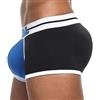 JOCKMAIL Boxer da uomo imbottito con imbottitura sui fianchi che migliora i glutei, 410-nero, Medium