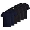 Liabel Canotta T-Shirt Uomo 100% Cotone Athena, Multipack da 3 e 6 pz, Certificato Oeko-Tex, Fresca e Traspirante
