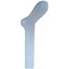 Fontana Calze, 8 paia di calze costa lunghe UOMO sanitarie a bassa compressione in cotone 100% cotone filo di scozia. (BIANCO, 39/41(10,5-11))