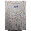 Linclalor Camicia da Notte Manica Corta Serafino Raglan (Bianco/Petalo, 58)