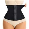 Nebility Corsetto Donna Dimagrante Modellante Pancera Stringivita Corpetto Regolabile Snellente Waist Trainer Bustino Pancia Piatta Body Shaper