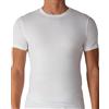 RICHBELL 3 Magliette Intimo Uomo Caldo Cotone Mezza Manica Girocollo, Colore Bianco, Taglie dalla S alla XXXL