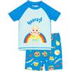 CoComelon Swimsuit Boys Kids Musical Musical Two Piece Top Shing Swim Set 2-3 Anni