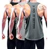 Boyzn Confezione da 3 canottiere da uomo, estive, senza maniche, traspiranti, per palestra, allenamento, palestra, bodybuilding, senza maniche