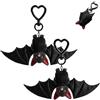 Generico Simpatico portachiavi pipistrello nero (2PC)
