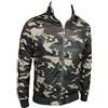 AK collezioni Giubbotto Uomo Camouflage Verde Militare Mimetico Estivo Slim Fit Giubbino Giacca