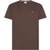 SUN68 Uomo T-Shirt in Jersey di Cotone Nero