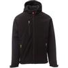 Ergos Workwear Payper GALE PAD Giubbotto in soft-shell imbottito da uomo chiusura zip SBS con cappuccio multitasche da lavoro