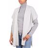 Marenza Mantella Giacca Misto Cashmere Donna Made in Italy Lana Merino Cachemire Nero Beige Bianco Blu Rosa Maglia Scialle Elegante Regalo Abbigliamento Caldo Inverno Coprispalle