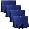 BORATO Intimo da Uomo Taglie Forti Slip da Uomo per Taglie Forti13xl 12xl 11xl 10xl 9XL 4pcs Boxer Slip Boxer Shorts Slip Briefs per Ragazzi Shorts Shorts Shorts Shorts Shorts-4 Blu scuro-13xl (180-210kg)