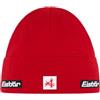 Eisbär Berretto a Maglia Rai Merino Uomo - Made in Austria Beanie Lana da Sci con Risvolto, Fodera, Risvolto Autunno/Inverno Inverno - Taglia Unica Rosso