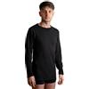 New Day intimo eccezionale Set da 3 T-Shirt Uomo Cotone Caldo Manica Lunga, Maglietta Intima Termica | Maglia con collo tondo o scollo a V, bianca o nera, magliette intime cotone termiche, sottogiacca uomo, intimo uomo invernale
