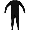 Britwear - Coordinato Abbigliamento Termico - Ragazzo Nero 3 Anni