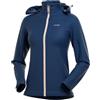 KUTOOK Giacca Ciclismo Softshell Donna Giacca Trekking Donna Invernale in Pile con Cappuccio Removibile Impermeabile Antivento per Vita Quotidiana
