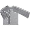 Celanisai Uomo Bedridden Paziente Abbigliamento Tear Away Cura Del Paziente Invalidità Tuta Intero Con Apertura Completa Post-Fracture Assistenza Ospedale Vestito Comodo Pigiama Paziente, P grigio., L