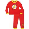 DC Comics Pigiama Batman, Pigiama Bambino Supereroi, Pjs Bambini Flash, Set Bambino Manica Lunga