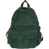 KAOBIO Boho Canvas Zaino per la Scuola Vintage College Zaino Donna Fairy Grunge Estetica Hippie Y2K Zaino, Verde, 11.8x5.1x13.8 inches, moderno