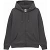 CHEMAGLIETTE! Felpa con Cappuccio e Zip Uomo - Maglia Tuta Felpata Cotone, Felpe da Lavoro Maglie Senza Cappuccio Tinta Unita Stampabili, Polsini in Costina Basic Hooded