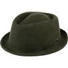 LIERYS Blank Pork Pie Ladies Men Cappello in Feltro Idrorepellente Schiacciabile Lana Estate Inverno