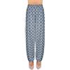 JOPHY & CO. Pantalone Cabana Donna Comodo a Zampa Larga Elastico in Tessuto, con Diversi Motivi (cod. 6038)