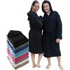 LEBENGOOD Accappatoio Uommo Donna Spugna Morbida Cappuccio vestaglia Cotone