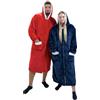 apolliner Coperta con Maniche e Cappuccio - Coperta Pile Super Morbida, Calda, Coperta Indossabile da Regalare a Uomo, Donna,Risparmia sui costi di riscaldamento Rosso 46,XL