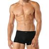 Intimitaly 5 Boxer Uomo Seamless Senza Cuciture Intimo Mutande Uomo Colorate alla Moda (S/M, 2 Neri 2 Blu 1 Grigio)
