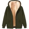 VPQILH Felpa in Pile Uomo Vendita, Sweatshirt Uomo Invernale Calda Felpa Con Cappuccio Maglia di Tuta Cardigan Giacca con Cerniera Hoodie con Tasche e Coulisse Cappotto Manica Lunga per Autunno Invernale