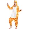 Kitimi Unisex Adulto Onesie,Giraffa Animale Costume,Pigiama Intero Carnevale,Costume Anime Cosplay,Abbigliamento per la Casa,Pigiama Party,Halloween,Costumi di Carnevale