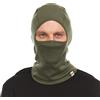 Minus33 Merino Wool Passamontagna Expedition, 100% lana merino, maschera da sci per la stagione fredda, pesante, Verde oliva., Taglia unica